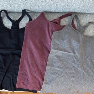 3 Lululemon ebb to street tank tops 12